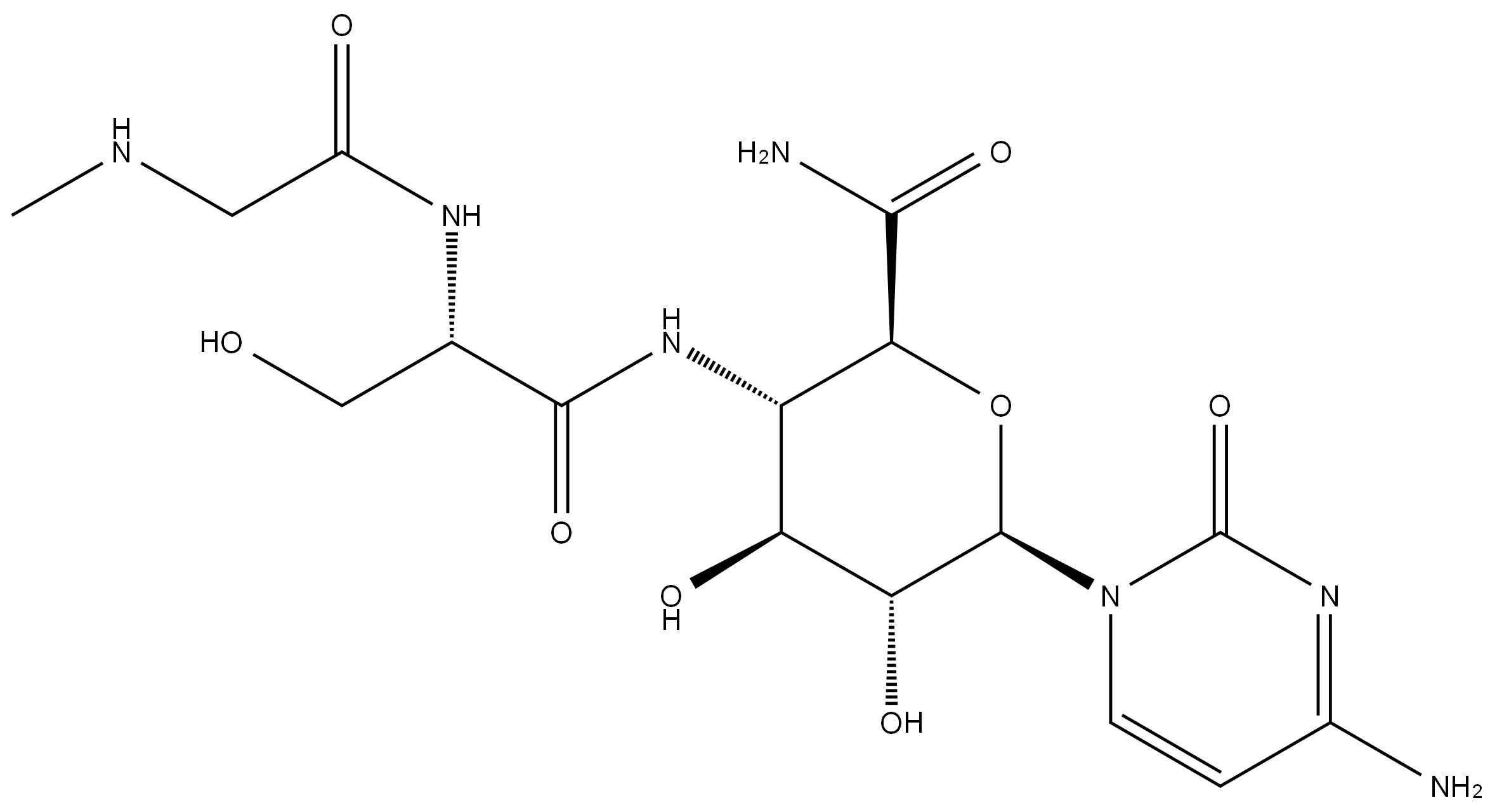 Ningnanmycin Structure