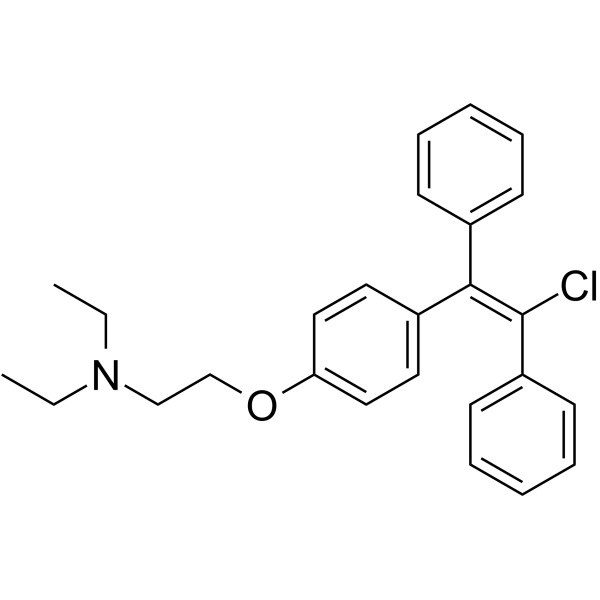 Enclomiphene Structure