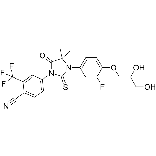 Androgen receptor antagonist 8 Structure