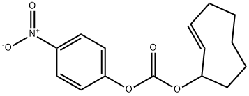 (E)-Cyclooct-2-en-1-yl (4-nitrophenyl) carbonate Structure