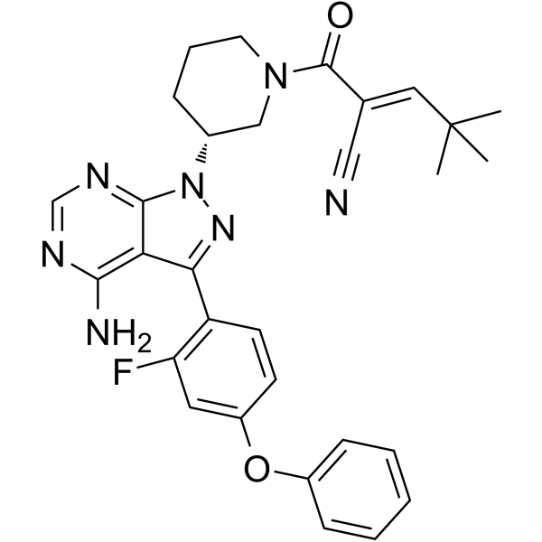 Atuzabrutinib Structure