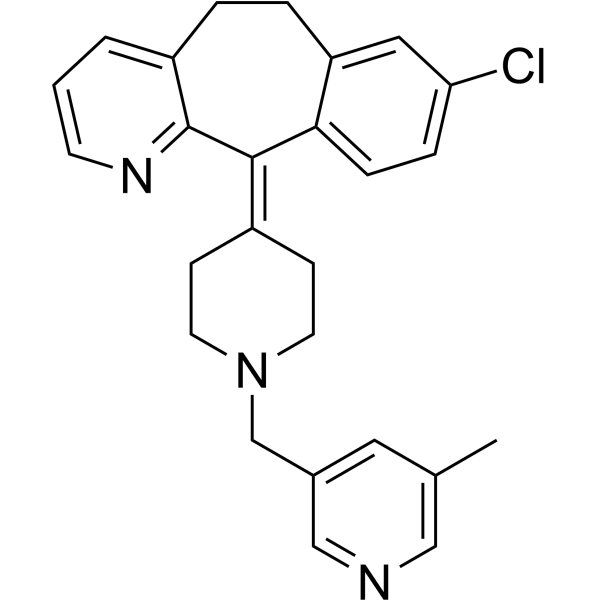 Rupatadine Structure