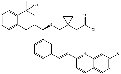 Montelukast Structure