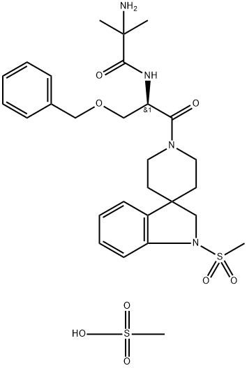 Ibutamoren mesylate (MK-0667) Structure
