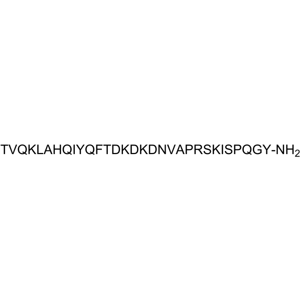 Adrenomedullin (AM) (22-52), human Structure