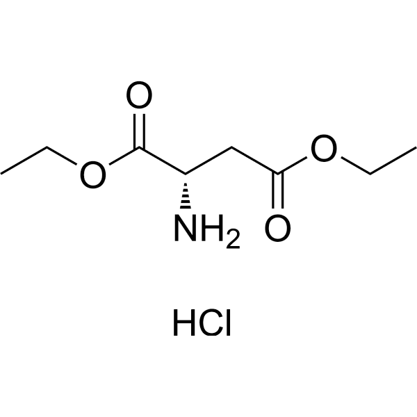 H-Asp(Oet)-OEt.HCl Structure