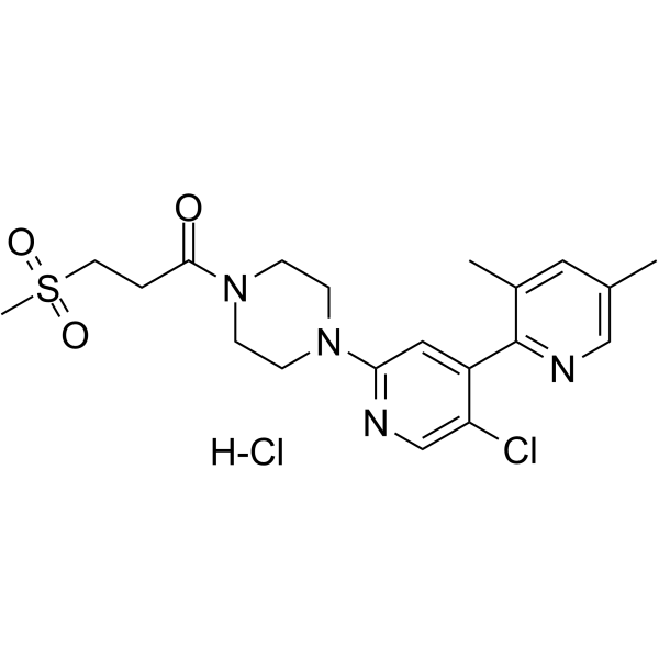 PF-5274857 hydrochloride  Structure