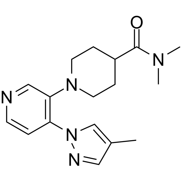 Cholesterol 24-hydroxylase-IN-1  Structure