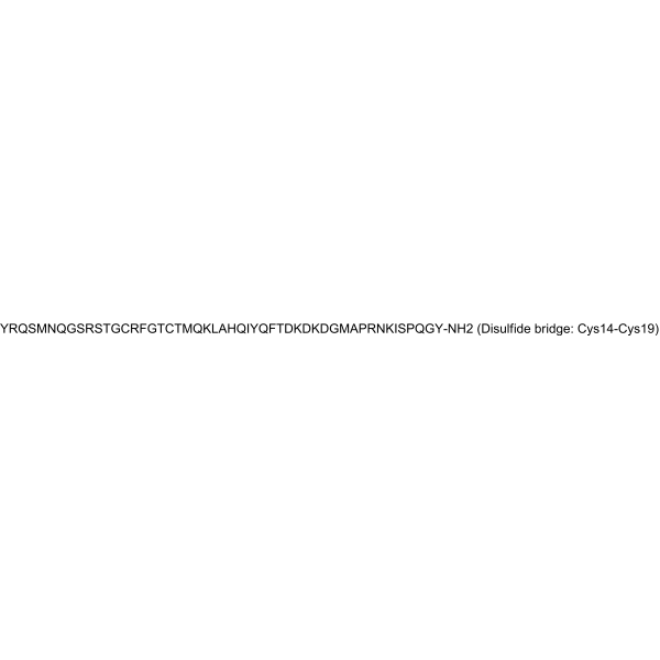 Adrenomedullin (rat) Structure