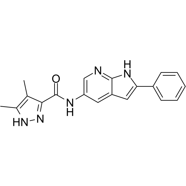 Bezuclastinib Structure