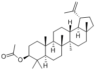 Lupeol acetate Structure
