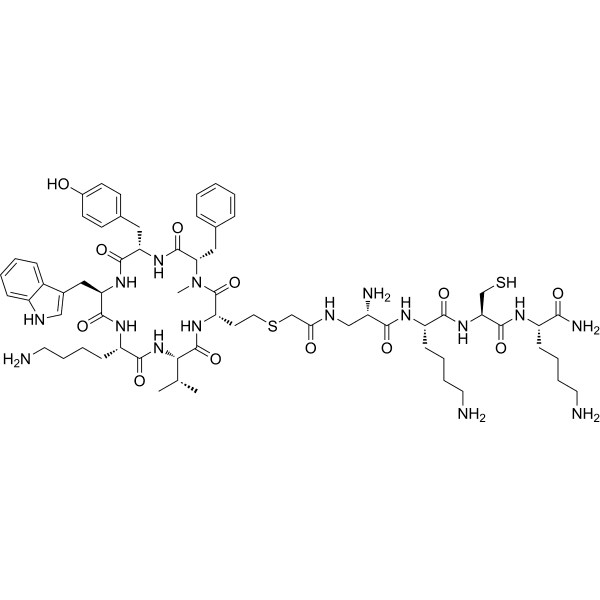 Depreotide Structure