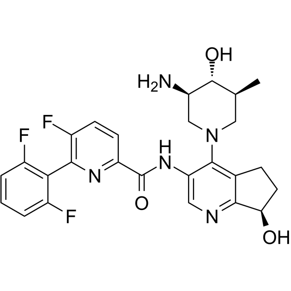 Uzansertib Structure