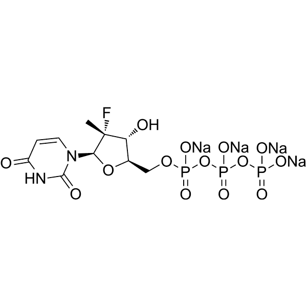 PSI-7409 tetrasodium  Structure
