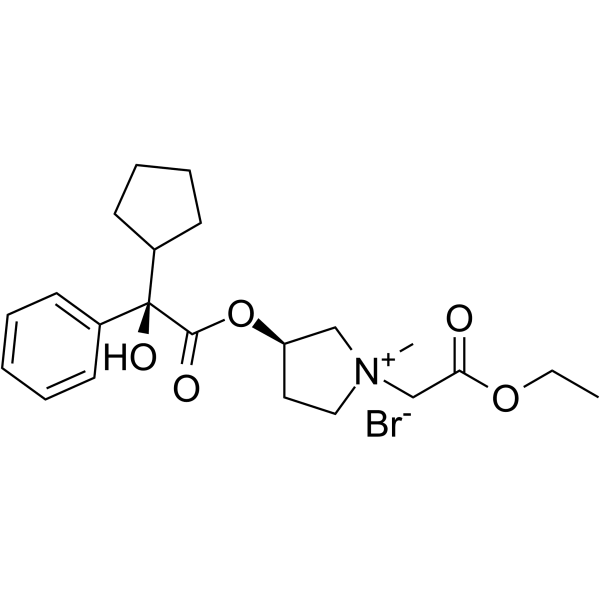 Sofpironium bromide Structure