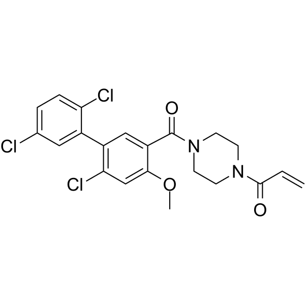 K-Ras G12C-IN-3  Structure