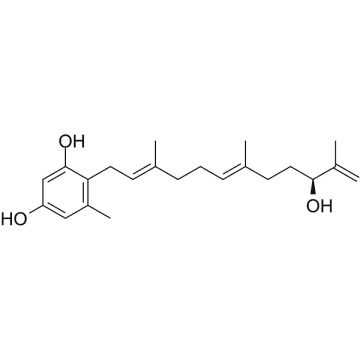 (S)-17-Hydroxy-18,20-ene-neogrifolin Structure