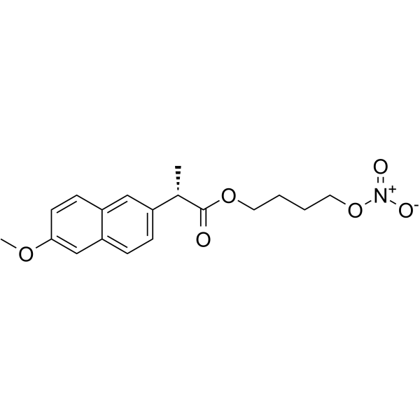 Naproxcinod Structure