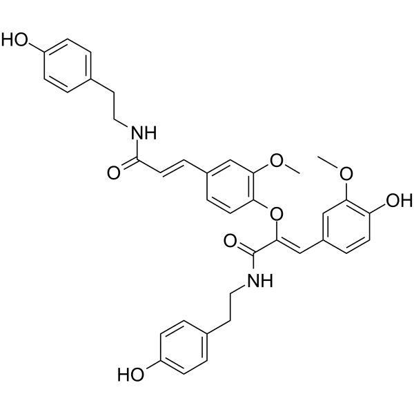 Cannabisin F Structure