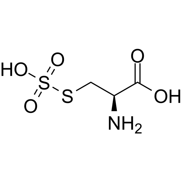 L-Cysteine S-sulfate Structure