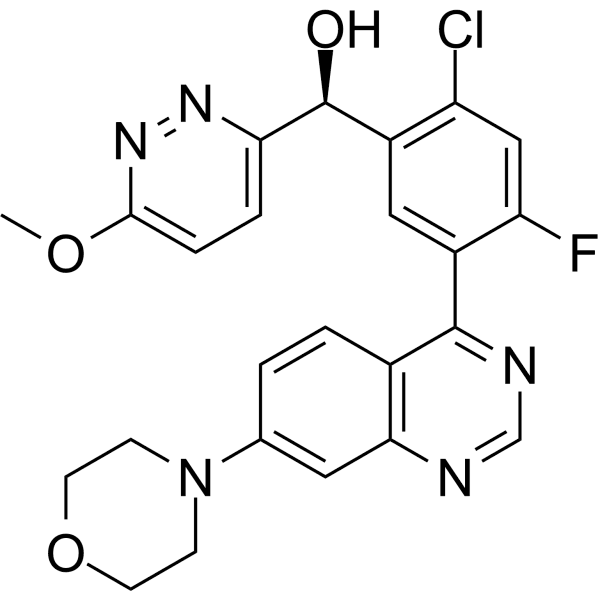 Nedisertib Structure