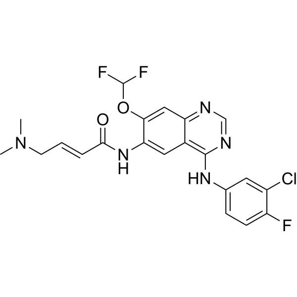Mefatinib free base Structure