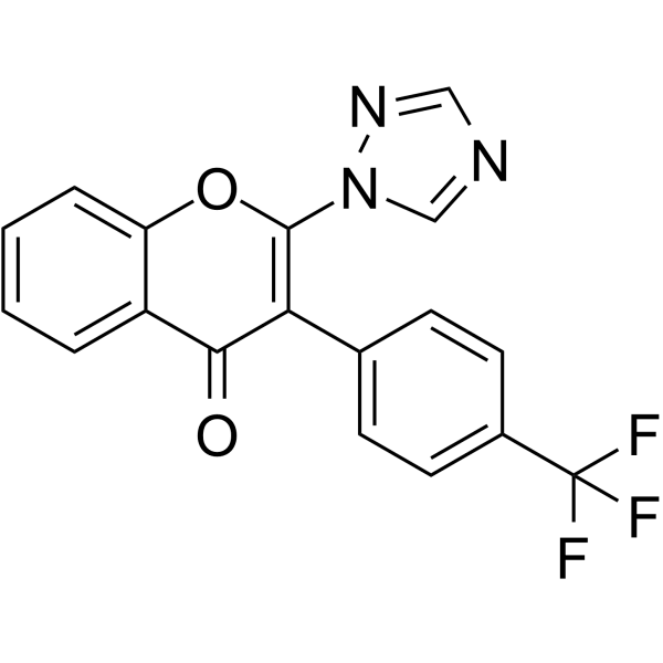Chromenone 1  Structure