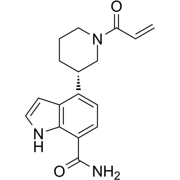 Elsubrutinib Structure