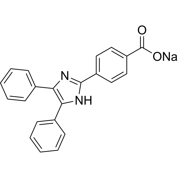 I-XW-053 sodium  Structure