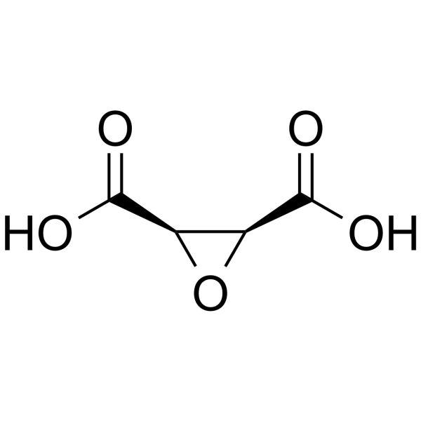 cis-Epoxysuccinic acid  Structure