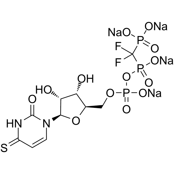 PSB-1114 tetrasodium  Structure