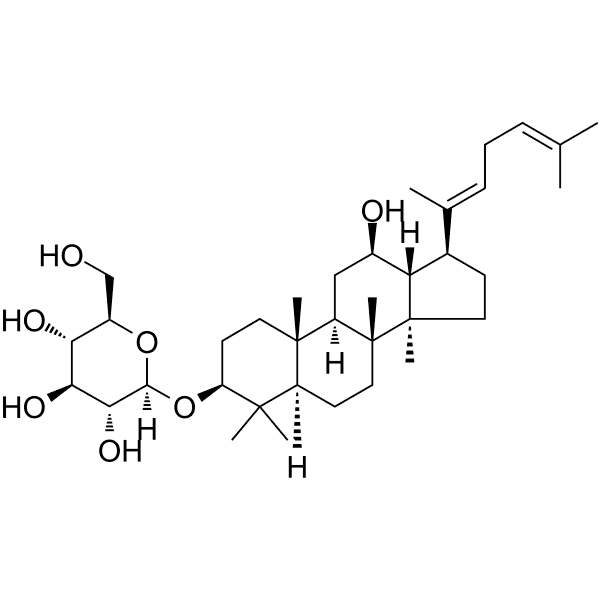 Isoginsenoside Rh3 Structure