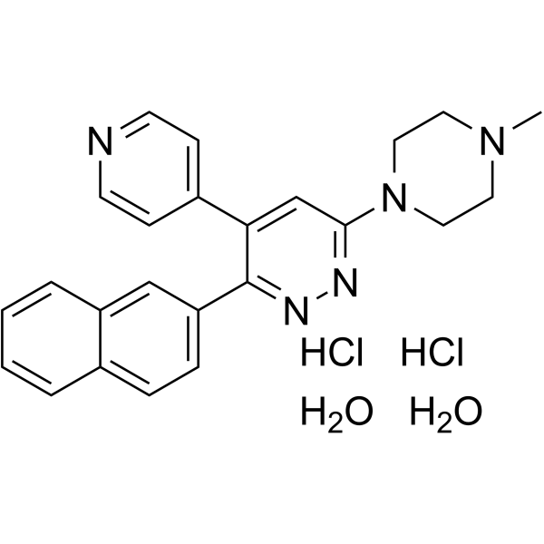 MW-150 dihydrochloride dihydrate Structure