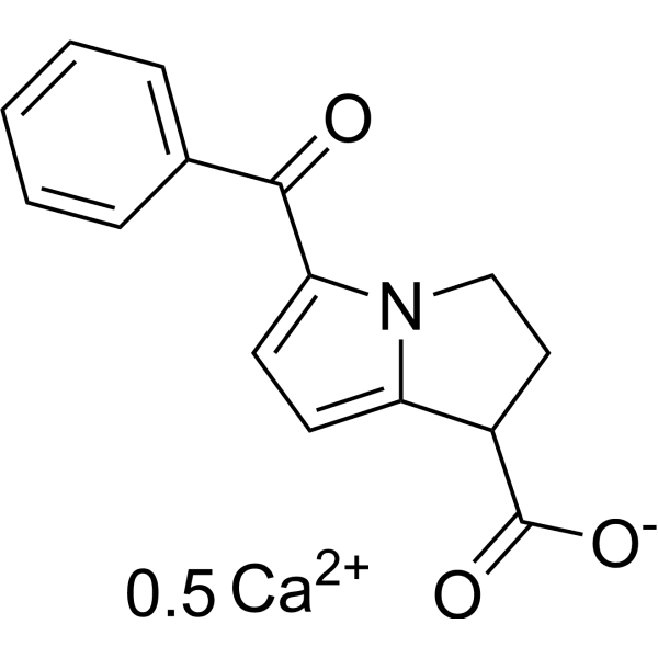 Ketorolac hemicalcium Structure