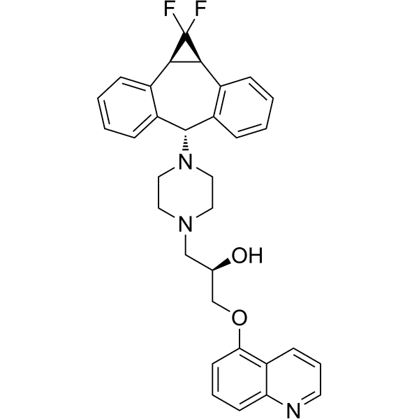 Zosuquidar Structure