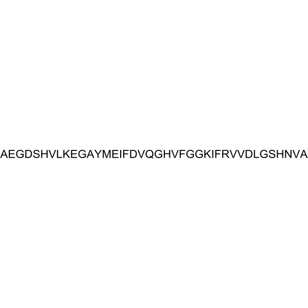 Scrambled β-amyloid (1-40) Structure