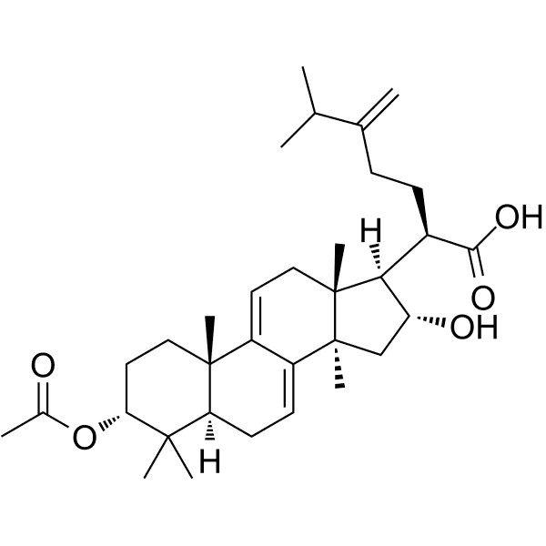 3-Epidehydropachymic acid Structure