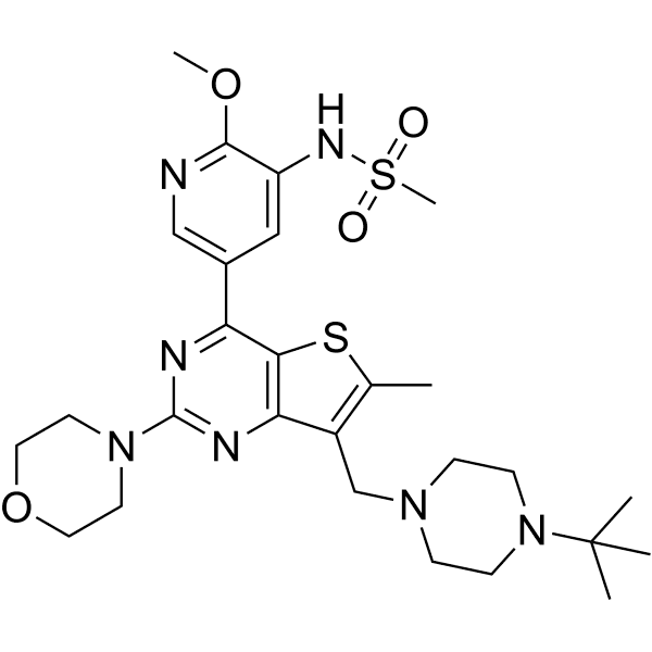 PI3Kδ-IN-13 Structure