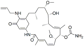 17-AAG (Tanespimycin) Structure