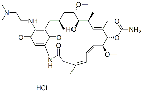 17-DMAG (Alvespimycin) hydrochloride Structure