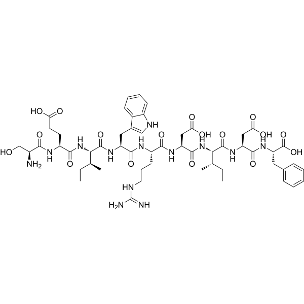 Tyrosinase (192-200), human mouse Structure