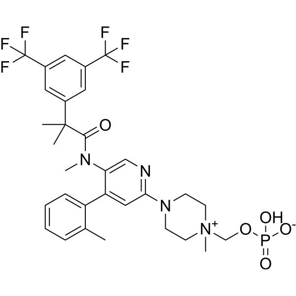 Fosnetupitant Structure