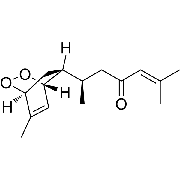 1,4-Epidioxybisabola-2,10-dien-9-one Structure