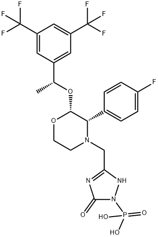 Fosaprepitant Structure