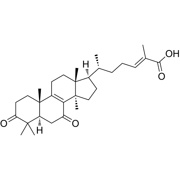 Ganoderic acid DM Structure