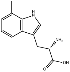 7-Methyl-DL-tryptophan Structure