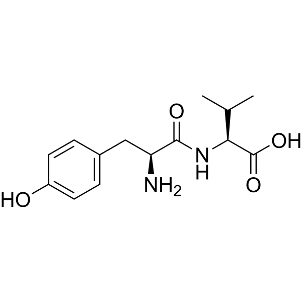 Tyrosylvaline Structure