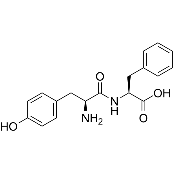 H-Tyr-Phe-OH Structure