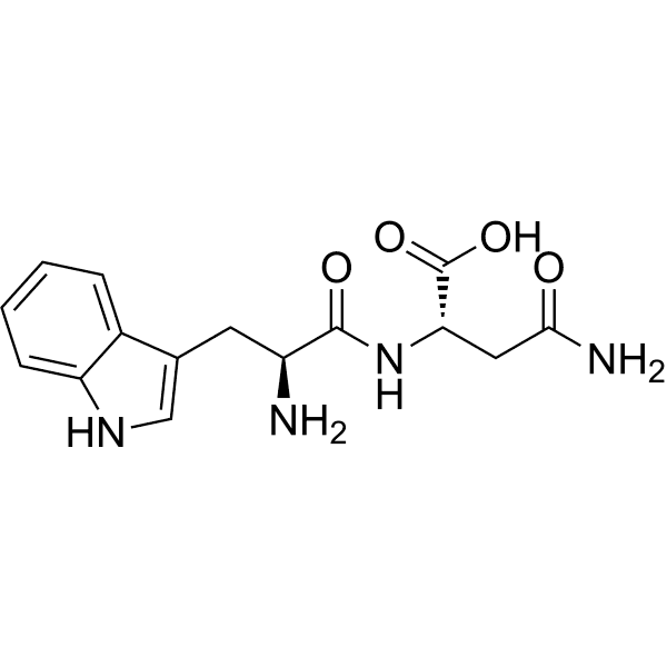 H-Trp-Asn-OH Structure