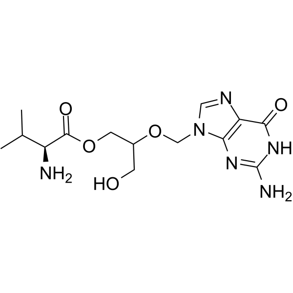 Valganciclovir Structure